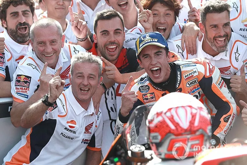 Race winner Marc Marquez, Repsol Honda Team