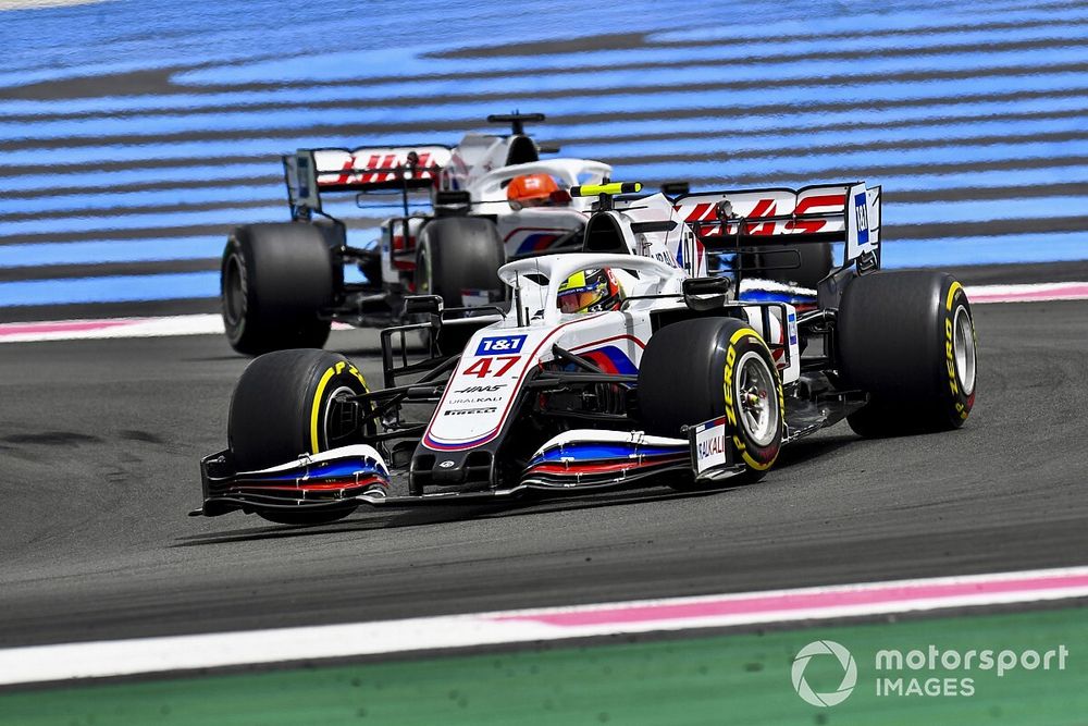 Mick Schumacher, Haas VF-21, Nikita Mazepin, Haas VF-21