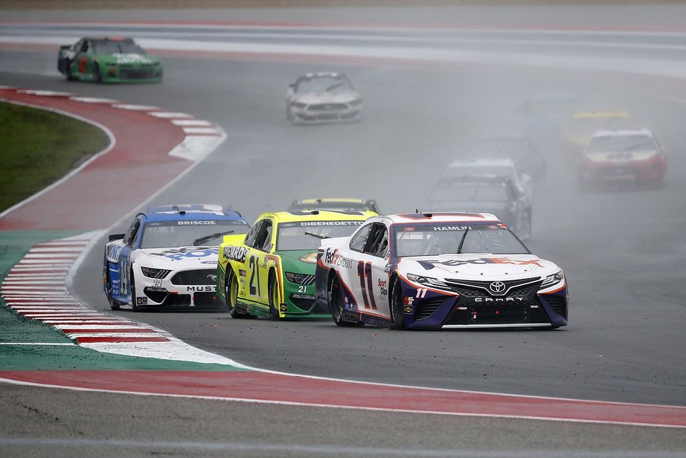 Denny Hamlin, Joe Gibbs Racing, Toyota Camry FedEx Ground