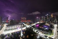 F1 emite alerta de calor extremo em Singapura; entenda como isso afeta a corrida