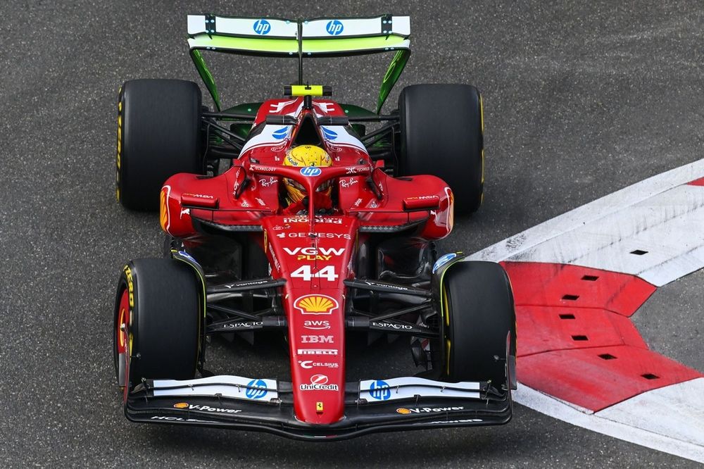 Lewis Hamilton Credits Braking Breakthrough for Ferrari's Azerbaijan GP FP2 Success