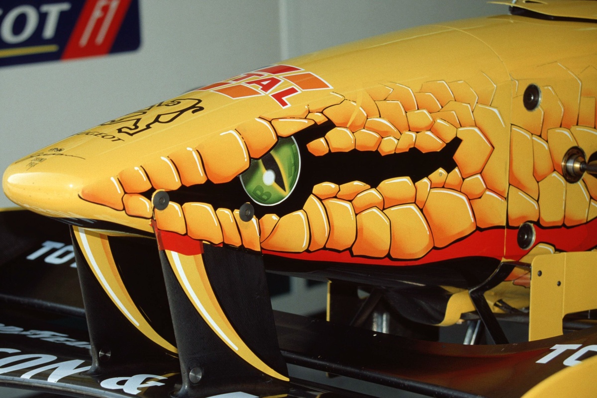 F1 J.アレジ ストラップ ジャン・アレ寺 ジョーダン F1 J.アレジ ストラップ ジャン・アレ寺 ジョーダン