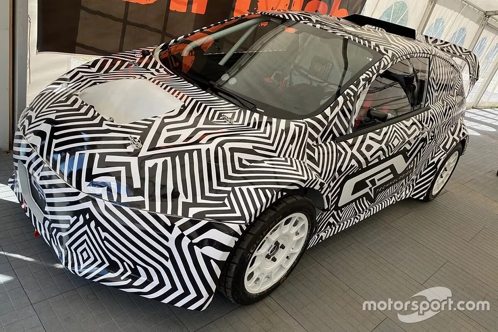 FIA Junior eRX rally car