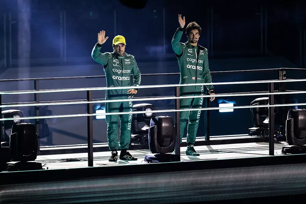 Fernando Alonso, Aston Martin F1 Team, Lance Stroll, Aston Martin F1 Team