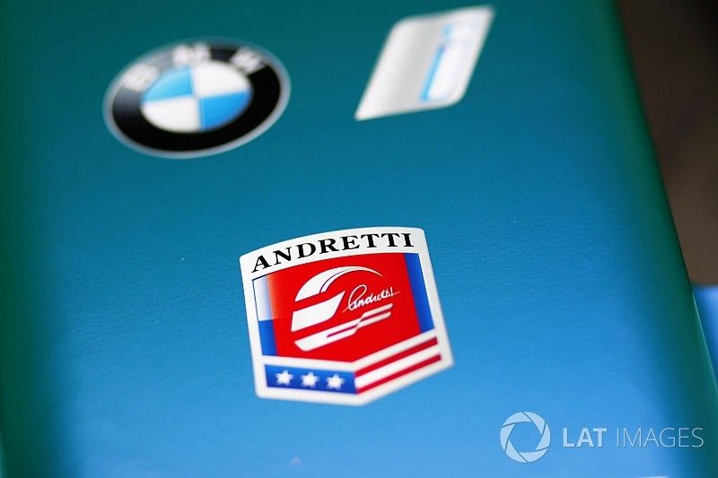 Andretti logo en el coche Andretti Formula E Team
