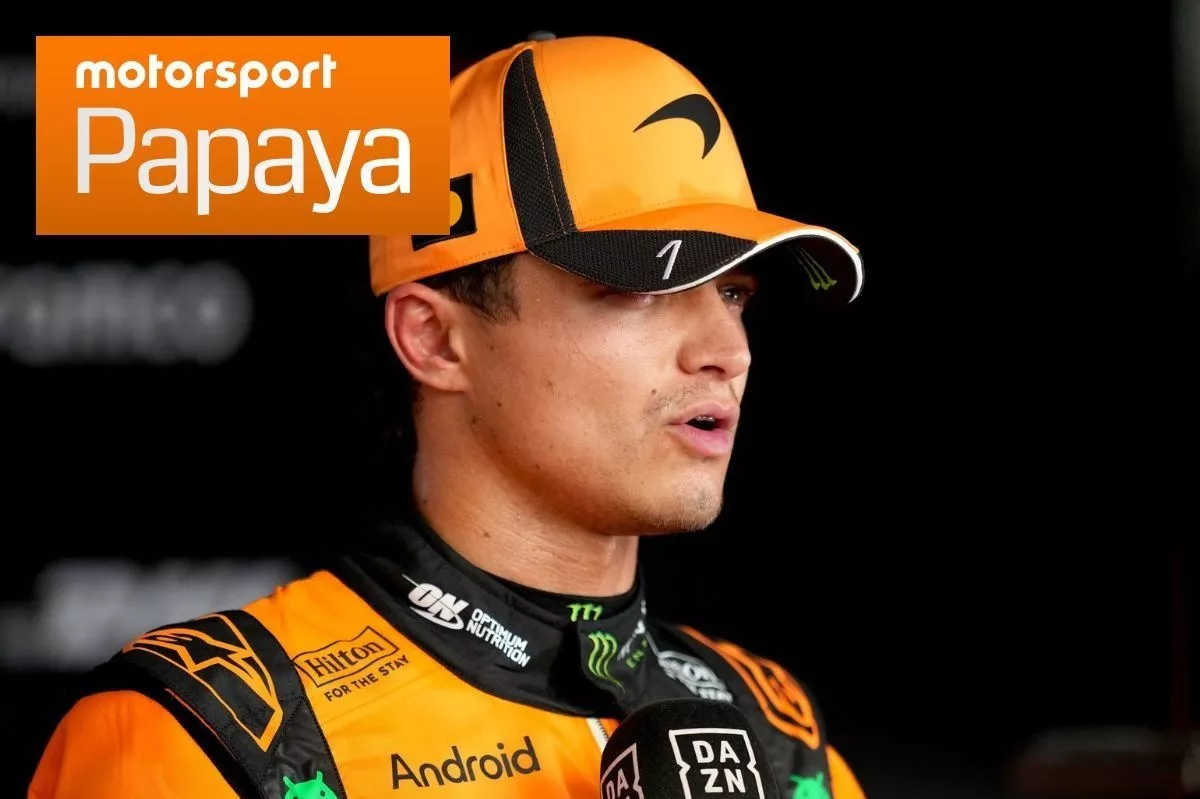 Norris on track challenges