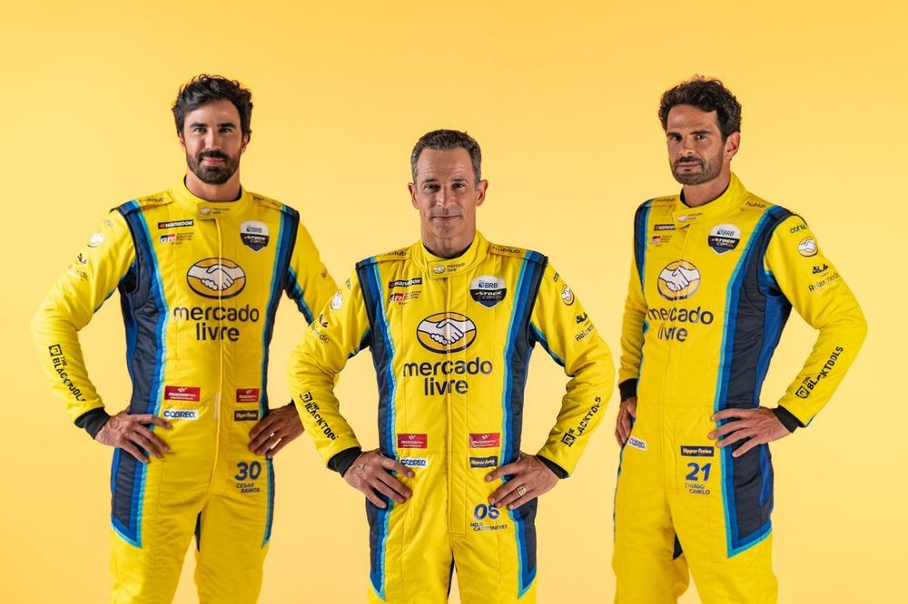 Mercado Livre Racing 2026: Cesar Ramos, Helio Castroneves e Thiago Camilo