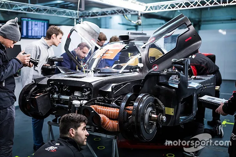 SMP Racing Dallara BR1 LMP1 testing