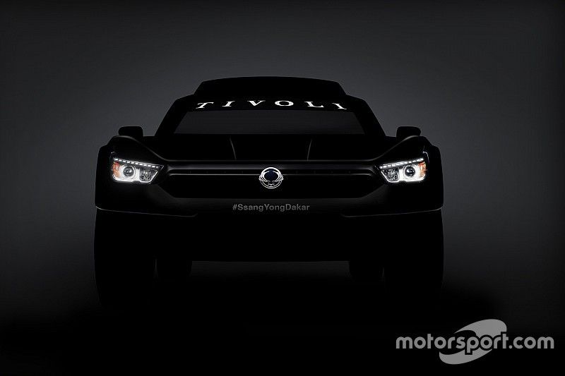 Teaser del SsangYong Tivoli para el Dakar 2018