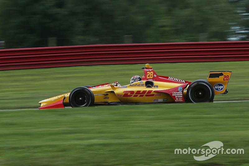 Mid-Ohio IndyCar: Hunter-Reay leads Power in FP2