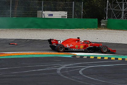 Vettel dice que Hamilton no le dejó suficiente espacio