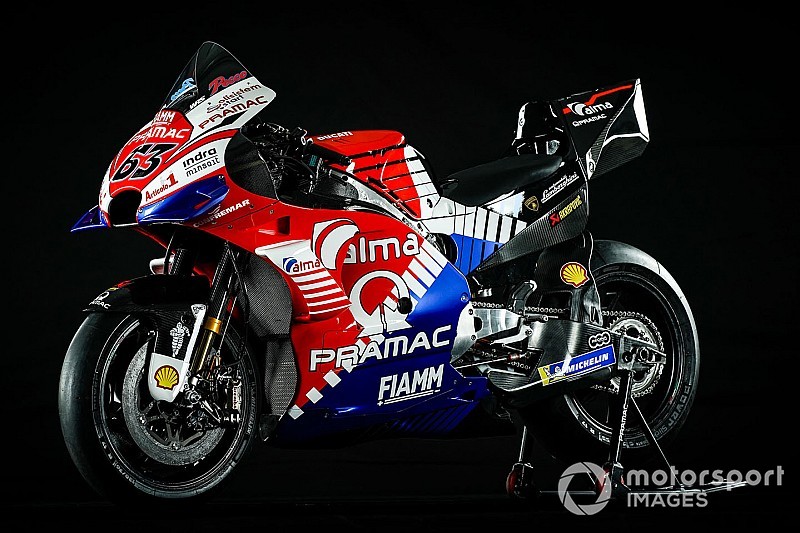 Ecco la nuova livrea delle Ducati del Pramac Racing griffata Centro Stile Lamborghini
