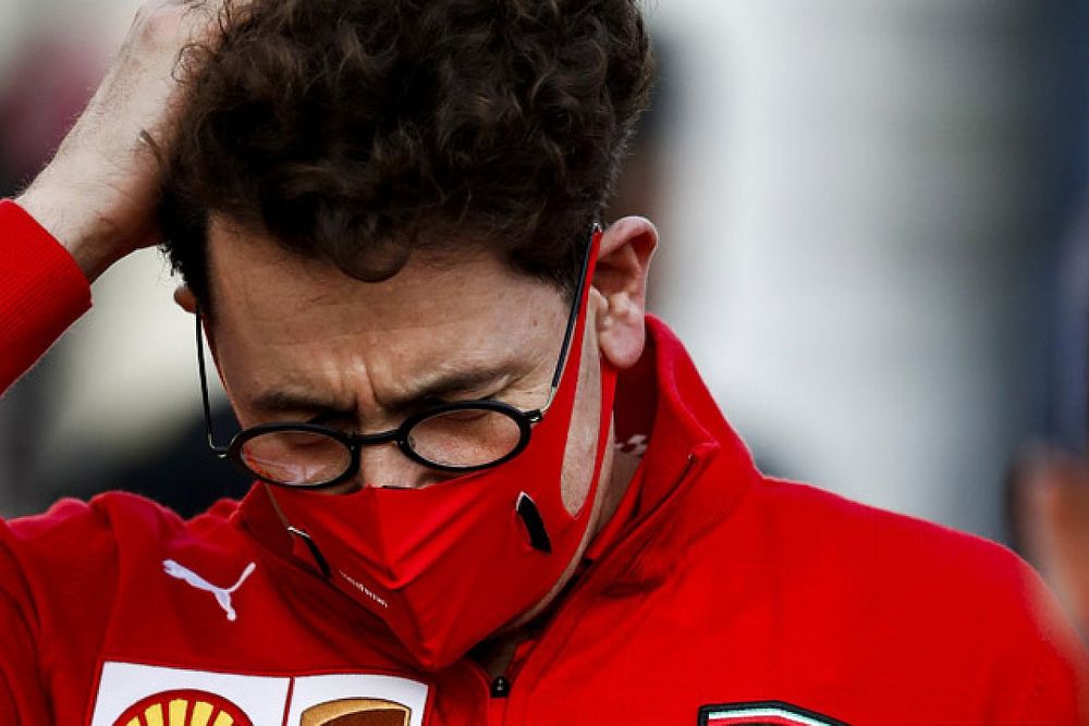 Mattia Binotto, director del equipo Ferrari