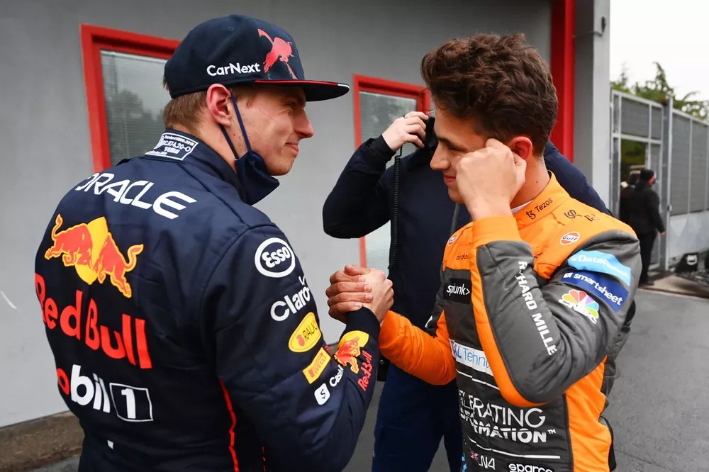 Max Verstappen, Red Bull Racing, Lando Norris, McLaren