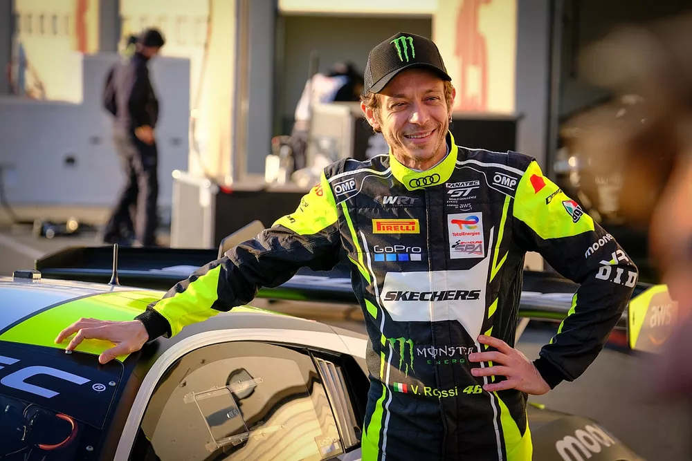 #46 Team WRT Audi R8 GT3 LMS Evo: Valentino Rossi 