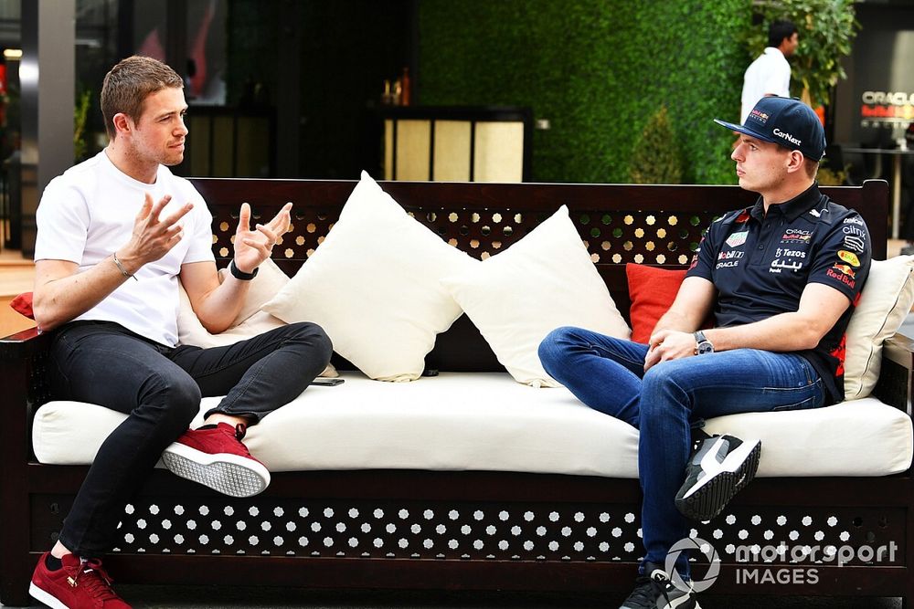 Paul di Resta, Sky TV, charla con Max Verstappen, Red Bull Racing 