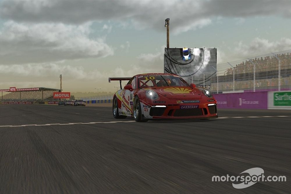 Erick Goldner em ação em Le Mans