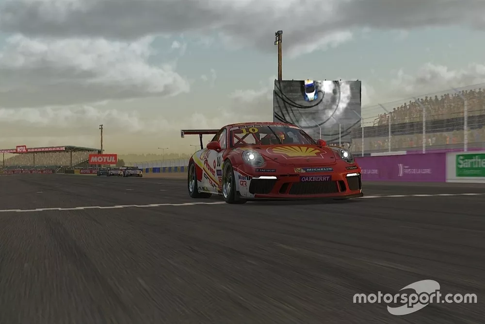Erick Goldner em a&ccedil;&atilde;o em Le Mans