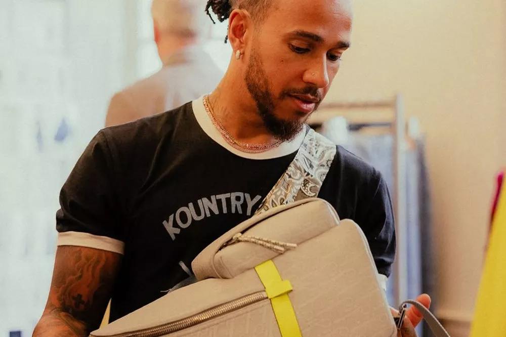 Lewis Hamilton Dior collection