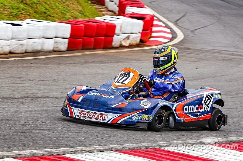 Andr&eacute; Nicastro - atual campe&atilde;o das 500 Milhas de Kart