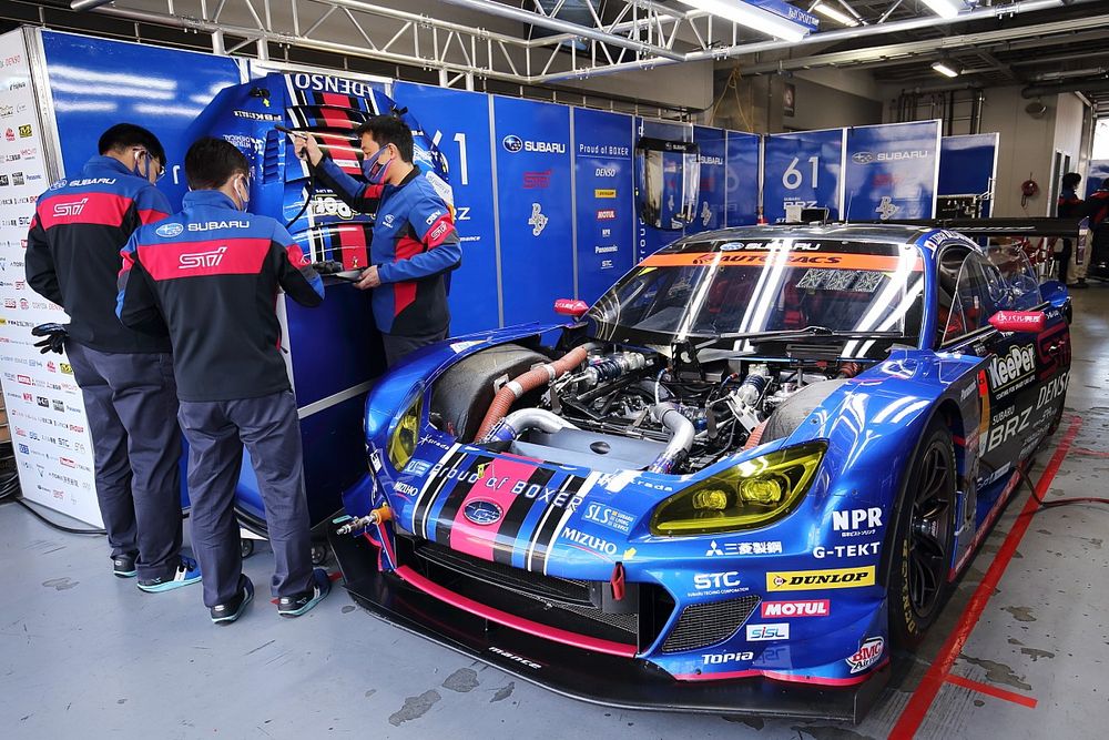 スーパーGT】61号車スバル、初王座に向け慎重なコメントも確かな手応え