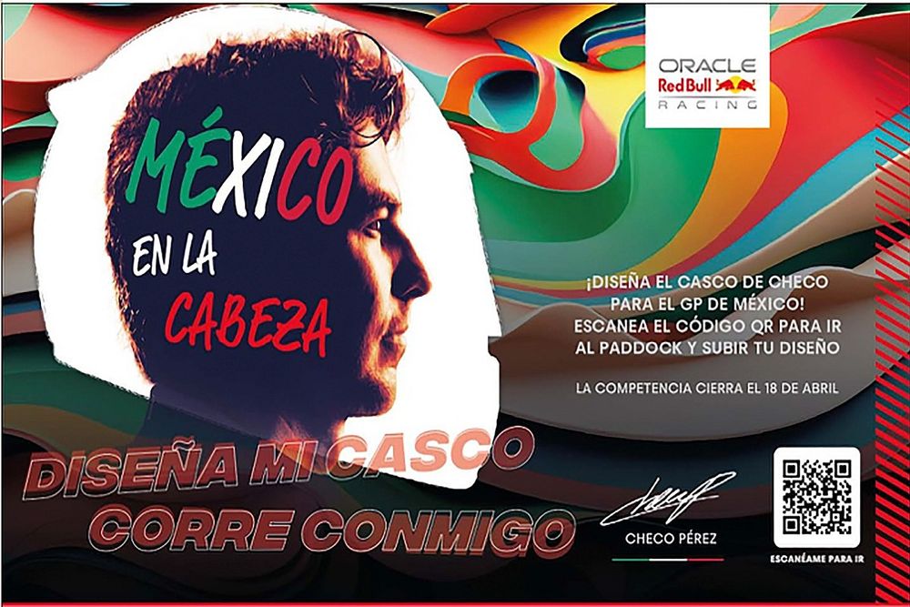 Diseño del Casco Sergio Pérez, Red Bull3