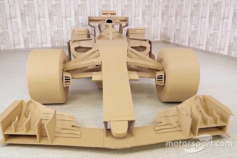 F1 cardboard