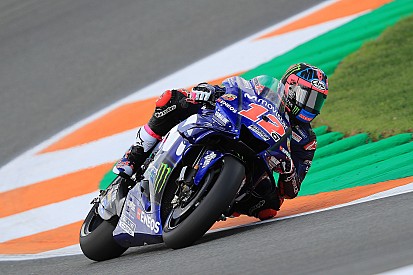 Tes MotoGP Valencia: Vinales tercepat, Rossi ketiga