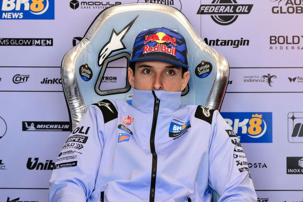 Alex Marquez makes his debut on factory Ducati MotoGP bike at Gresini
