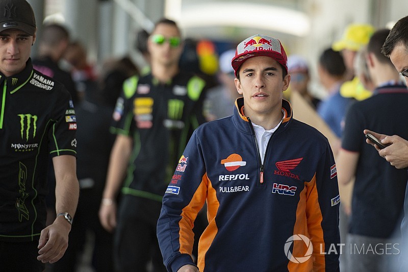 Márquez no aceptó tener un guardaespaldas en Mugello