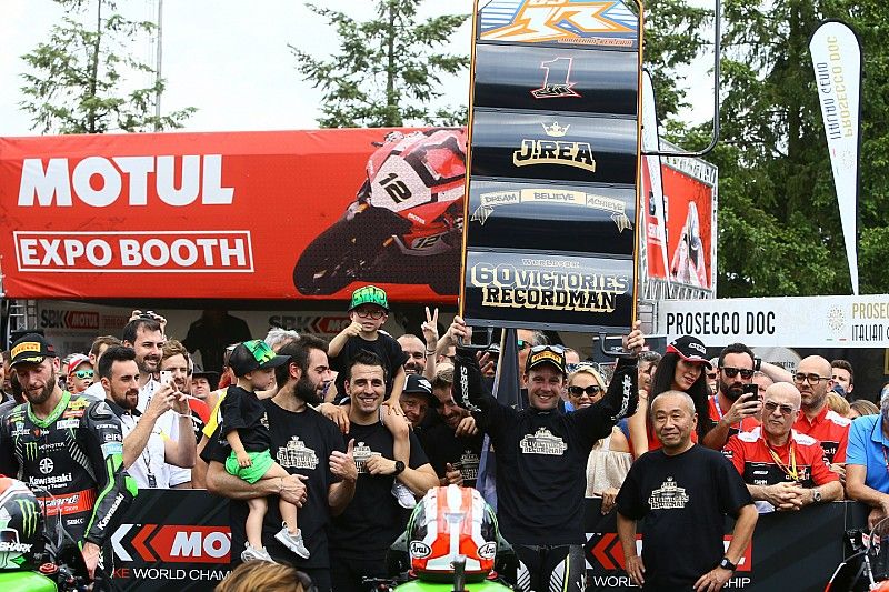 Jonathan Rea, Kawasaki Racing celebra 60 victorias  en WSBK