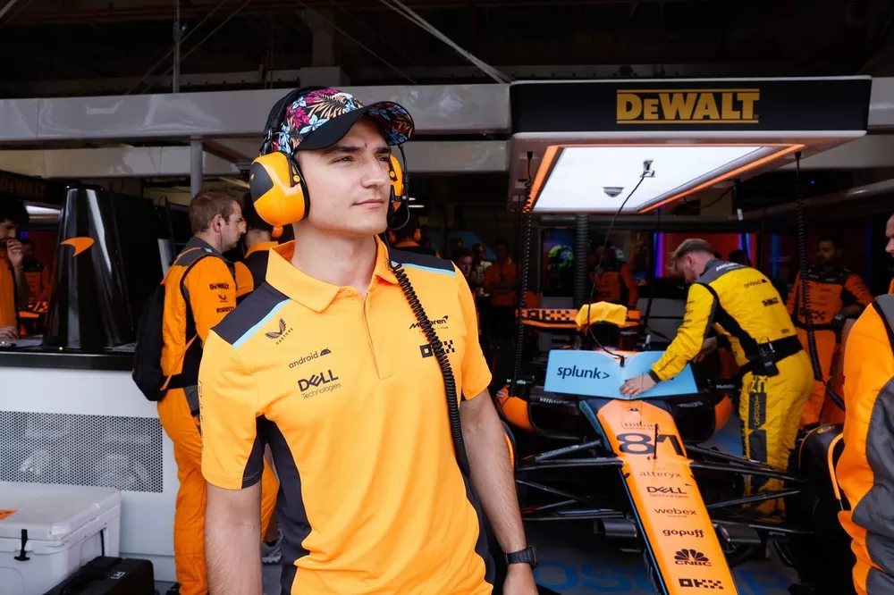 Alex Palou, piloto reserva, McLaren