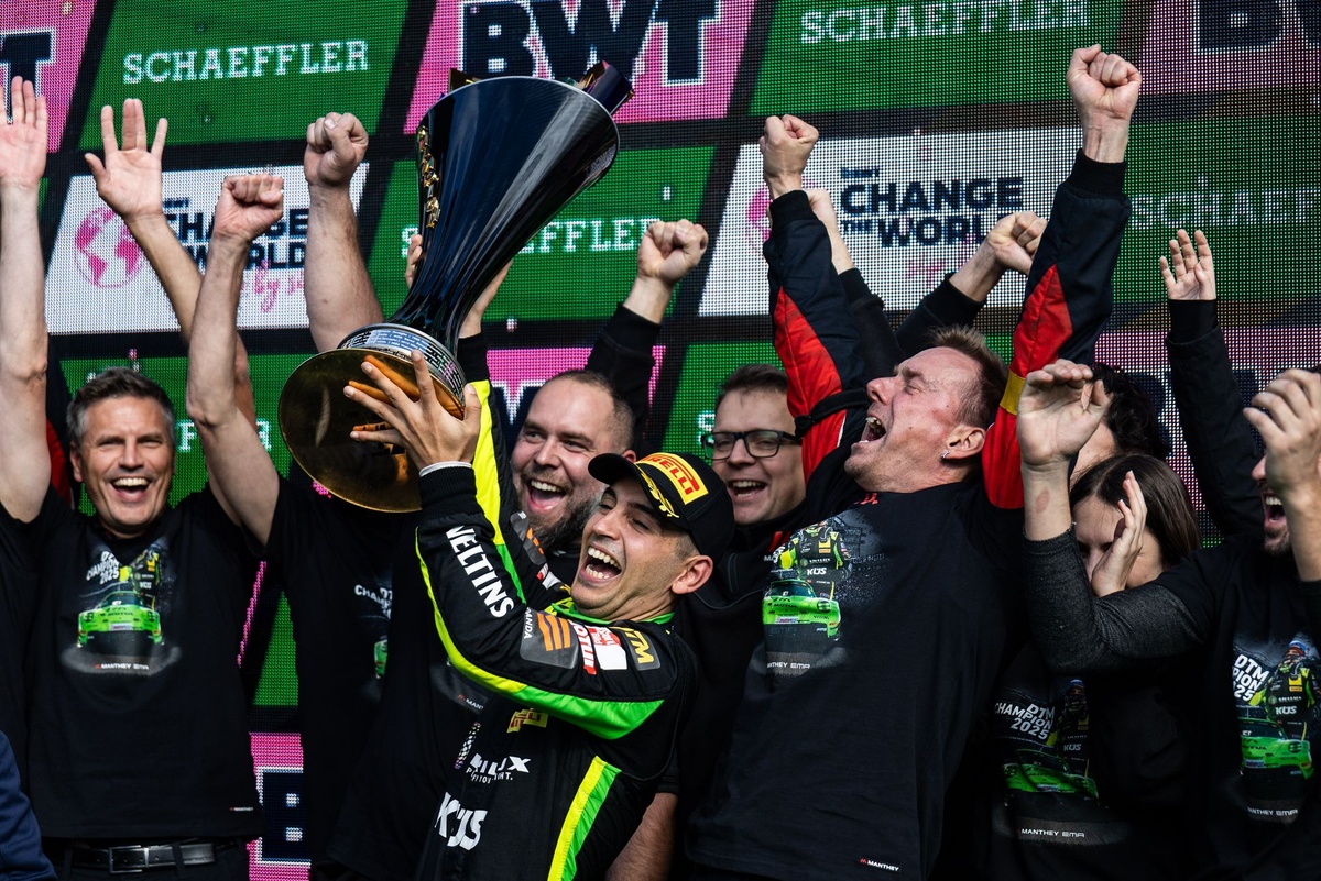 DTM Hockenheim: Ayhancan Guven wins title with thrilling finale victory