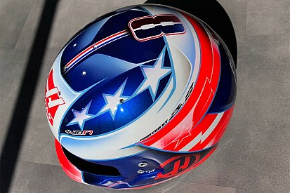 Grosjean svela i nuovi colori del casco per il GP USA, la gara di casa del team Haas