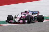 Un error en pits da&ntilde;a las aspiraciones de Sergio P&eacute;rez en Austin