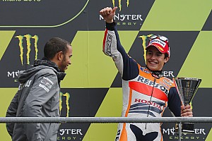 Hamilton y Márquez contra Messi, Nadal y Woods