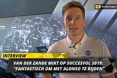 Van der Zande mikt op succesvol 2019: “Fantastisch om met Alonso te rijden”
