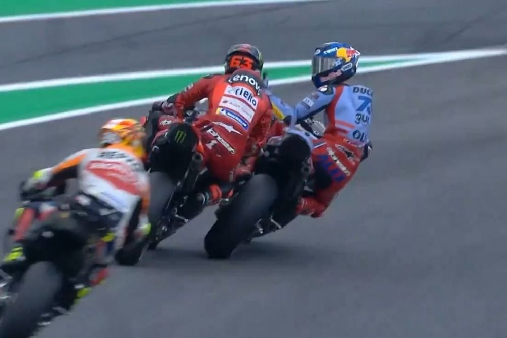 Pecco Bagnaia, Alex M&aacute;rquez, Mugello