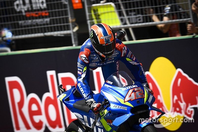 El ganador: Alex Rins, Team Suzuki MotoGP