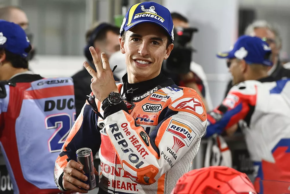 Tercer puesto Marc M&aacute;rquez, Repsol Honda Team