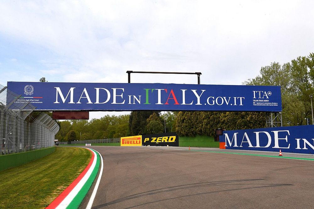 Emilia Romagna GP F1 branding