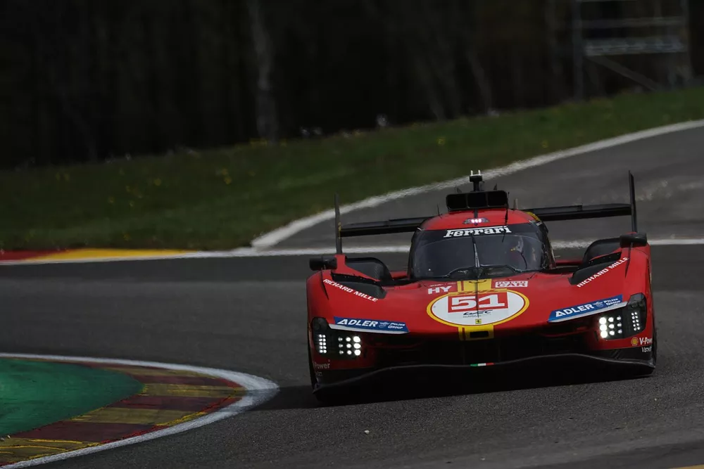 #51 Ferrari AF Corse Ferrari 499P: Alessandro Pier Guidi, James Calado, Antonio Giovinazzi