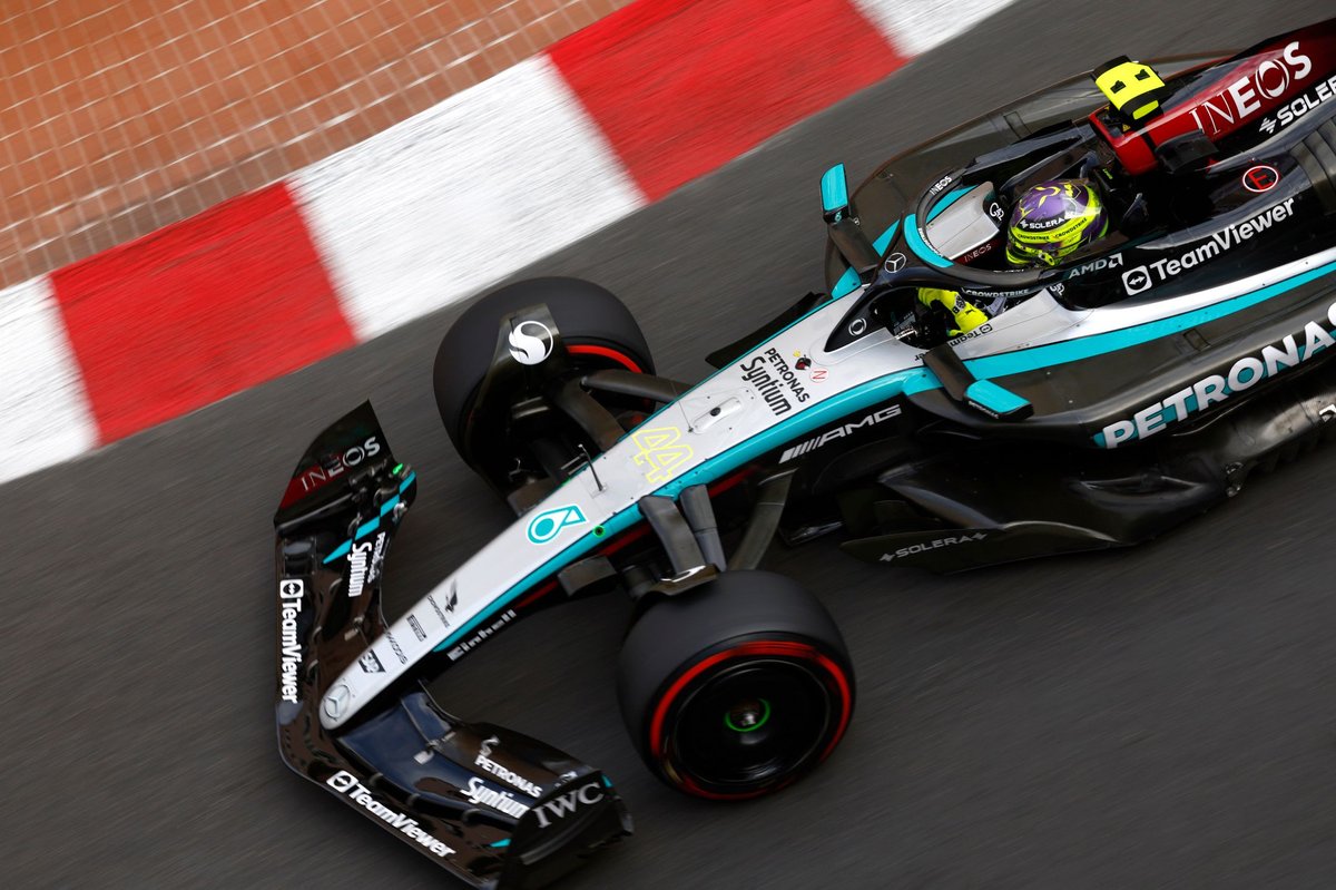 1/18ミニチャンプスメルセデスF1    ルイスハミルトン2022年モナコGP 1/18ミニチャンプスメルセデスF1 ルイスハミルトン2022年モナコ