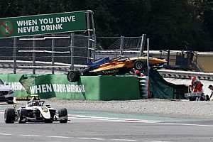 VIDEO: el gran accidente de F3 termina con fractura de vértebra