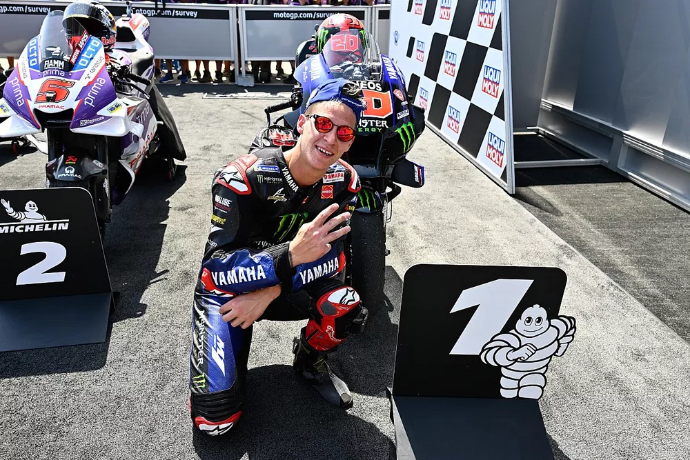 Le vainqueur Fabio Quartararo, Yamaha Factory Racing