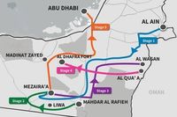 Abu Dhabi contin&uacute;a la fiesta del Dakar en el W2RC 2025