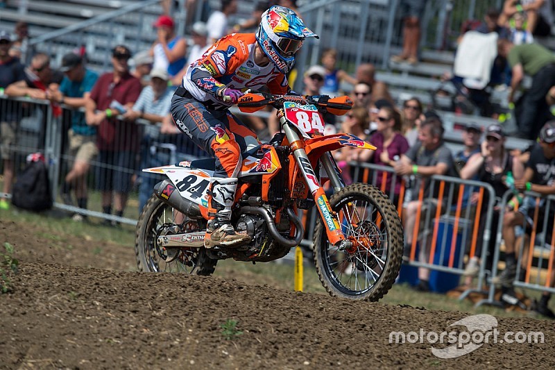 MXGP Frauenfeld: Herlings snelste in warm-up op verregende baan