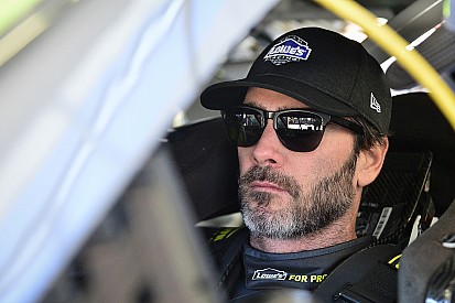 If on his way out of playoffs, Jimmie Johnson will "go down swinging"