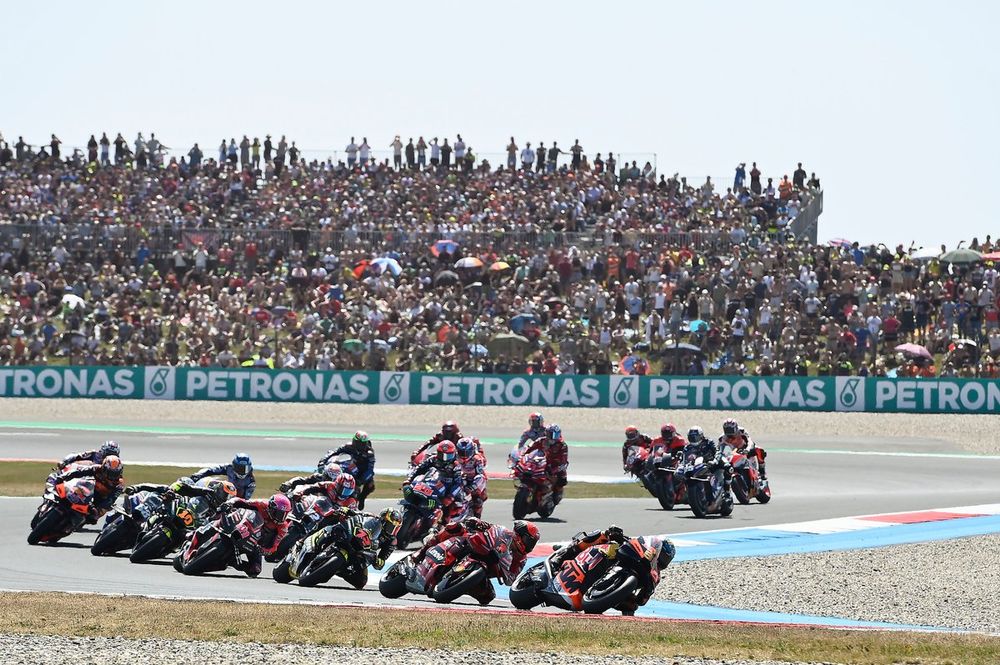 Arrancada Brad Binder, Red Bull KTM Factory Racing