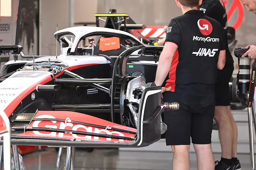 Haas VF-23, dettaglio tecnico